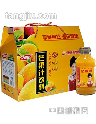 枣得利芒果汁饮料350ml