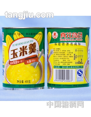 真花玉米羹罐头（400克）