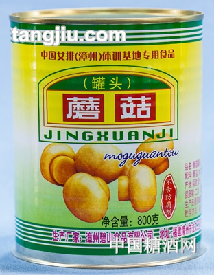 真花蘑菇罐头（800克）