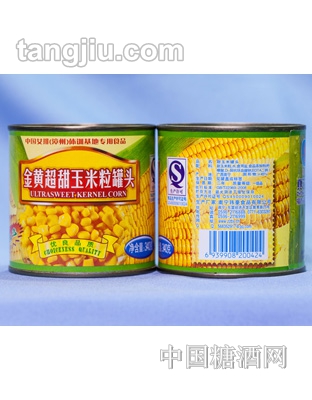 真花金黄超甜玉米粒罐头（340克）