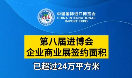 【新闻联播】第八届进博会企业商业展签约面积已超过24万平方米
