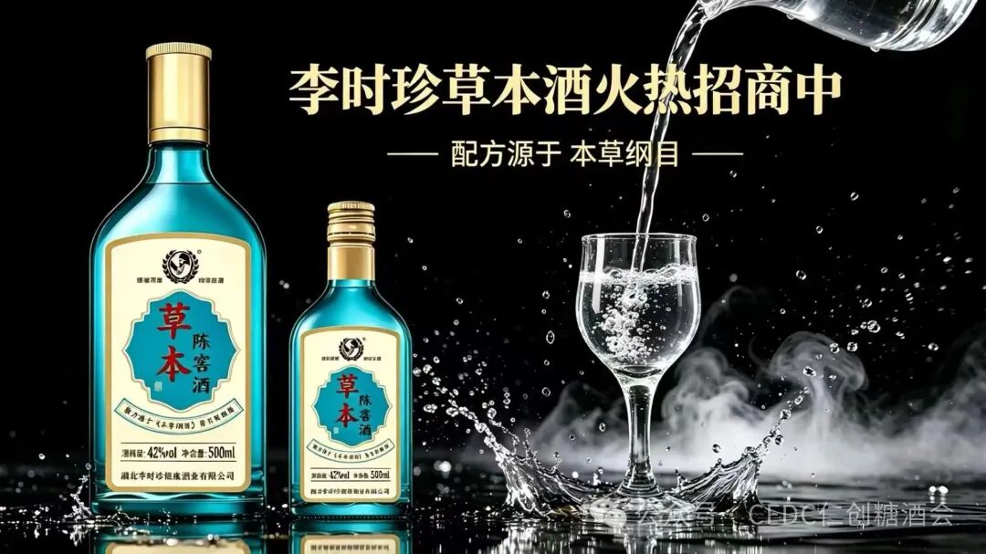 李时珍草本陈窖酒 || 邀您参观8.23武汉糖酒食品博览会